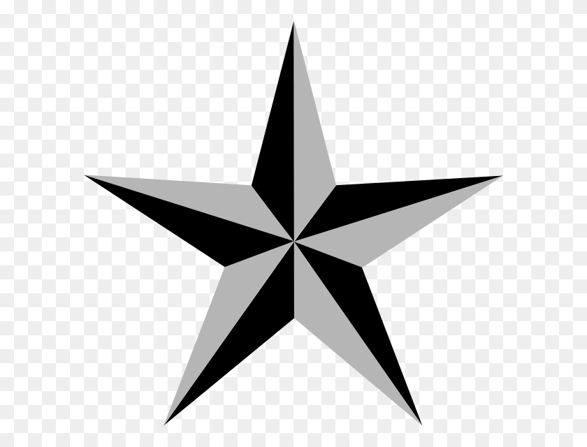600x580 Transparent Western Clip Art Nautical Star, Symbol, Star Symbol HD PNG Download