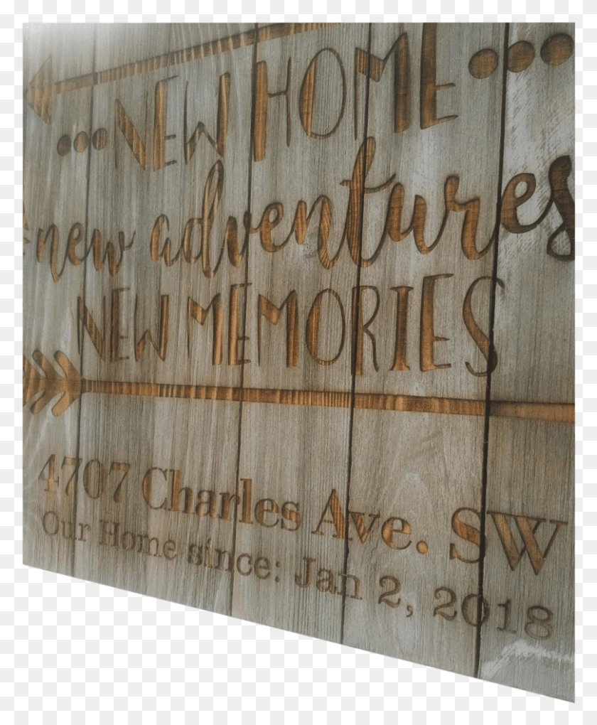 809x996 Transparent Wood Plank Sign Plywood, Text, Handwriting, Calligraphy HD PNG Download