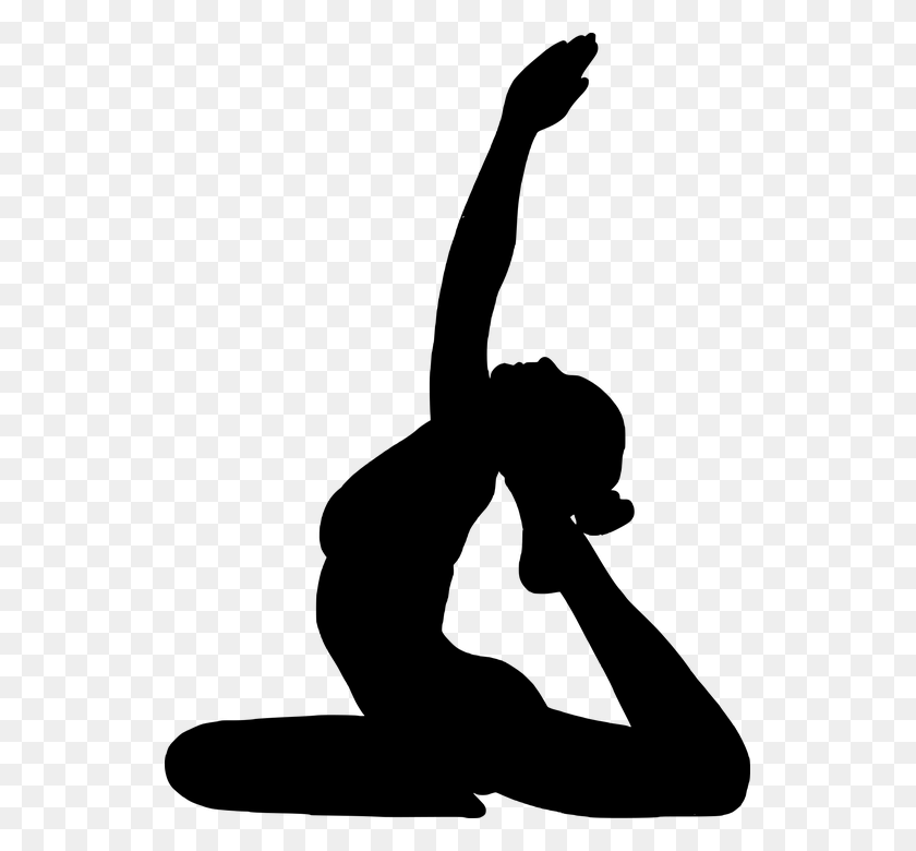 537x720 Transparent Yoga Poses Black And White, Gray, World Of Warcraft HD PNG Download