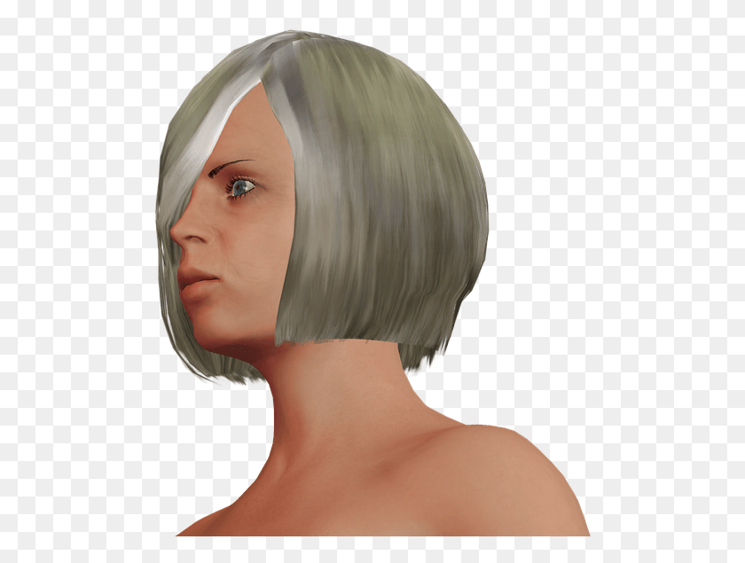 496x575 Transparentwoman Thinkinglooking Atthinkreflective Lace Wig, Head, Person, Human HD PNG Download
