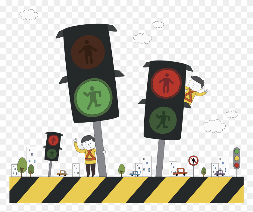 1791x1480 Transport Drawing Road Road With Traffic Lights Drawing, Light, Traffic Light HD PNG Download