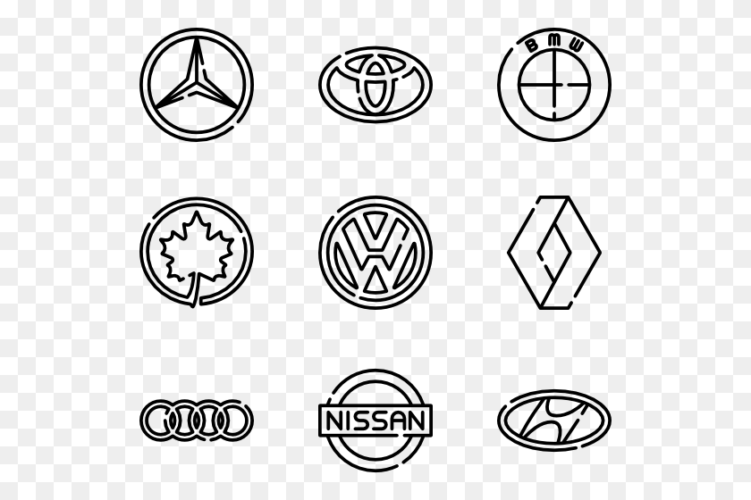 529x500 Транспортные Логотипы Векторные Логотипы Автомобилей, Серый, World Of Warcraft Hd Png Скачать