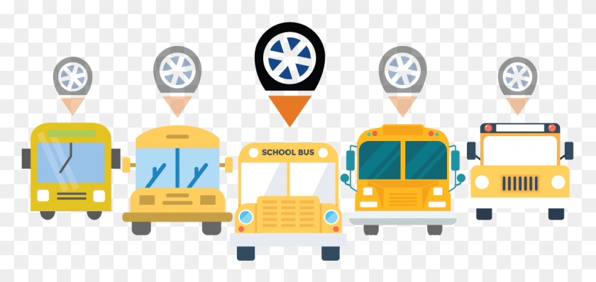 1114x484 Transportation Clipart School Bus School Bus Gps Tracking, Bus, Vehicle HD PNG Download