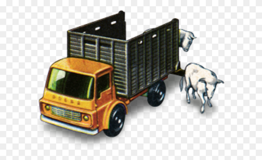 600x453 Transporte De Ganado En Camion, Camión, Vehículo, Transporte Hd Png