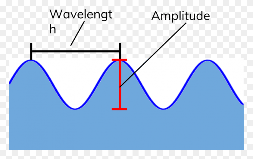 909x548 Transverse And Longitudinal Waves Diagram Of Water Wave Passing A Seagull, Sunglasses, Accessories, Accessory HD PNG Download