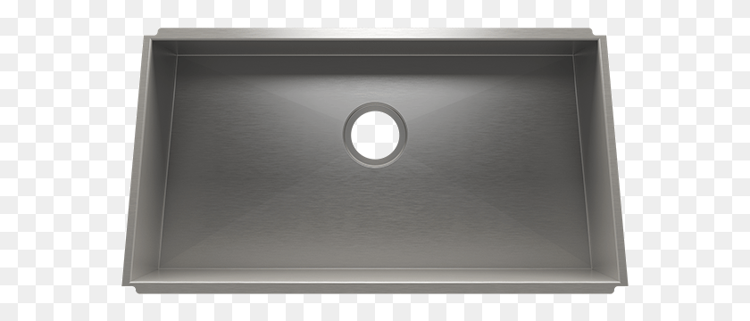 569x300 Trapezoid 005000 Home Refinements Kitchen Sink, Hole, Aluminium, Monitor HD PNG Download