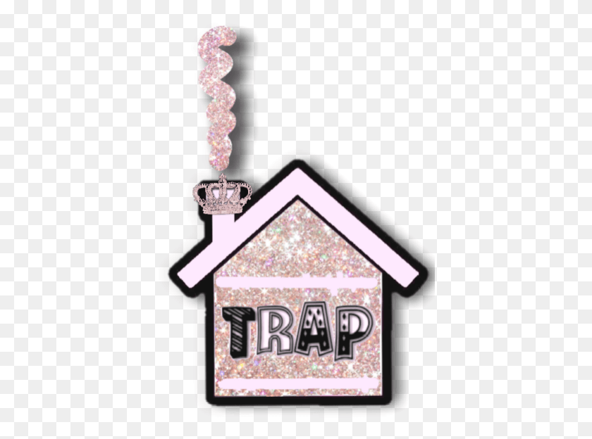 394x564 Traphouse Sticker Pink Trap House HD PNG Download