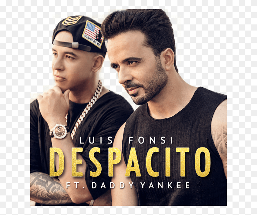 642x644 Tras Un Estreno Absolutamente Estelar Y Sin Precedentes Despacito Luis Fonsi Ft Daddy Yankee Album Cover, Person, Human, Skin HD PNG Download