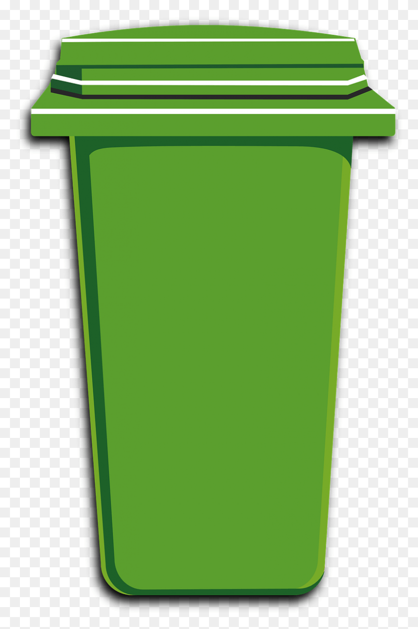 800x1235 Trash Can Vector Garbage Bin Clip Art, Mailbox, Letterbox, Tin HD PNG Download