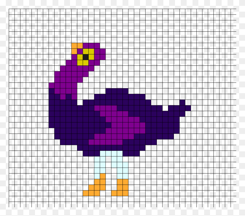 840x735 Trash Dove By Scenequeenn On Kandi Patterns Trash Dove Poop Emoji Pixel Art, Текст, Куст, Растительность Hd Png Скачать