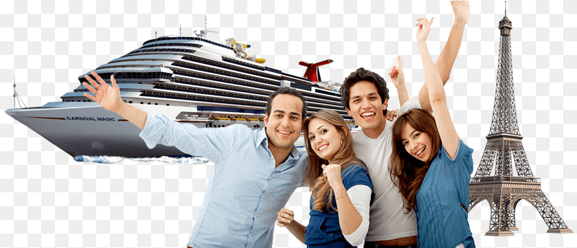 831x361 Travel Agency Refer A Friend, Person, People, Adult, Teen PNG