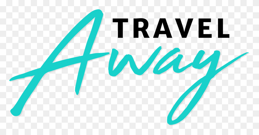 1699x828 Travel Away Oval, Text, Scissors, Blade HD PNG Download