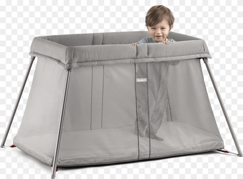 2436x1788 Travel Cot Easy Go Babybjorn Easy Go Travel Cot Greagr, Furniture, Male, Infant Bed, Person PNG