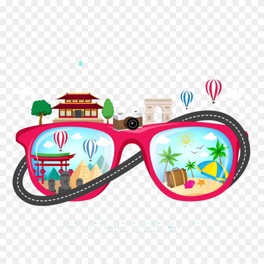 Travel Image File Travel, Accessories, Glasses, Sunglasses Sticker PNG