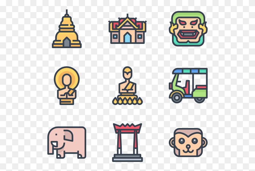 529x505 Travel To Thailand Witty Travel Icon Transparent Background, Bus, Vehicle, Transportation HD PNG Download