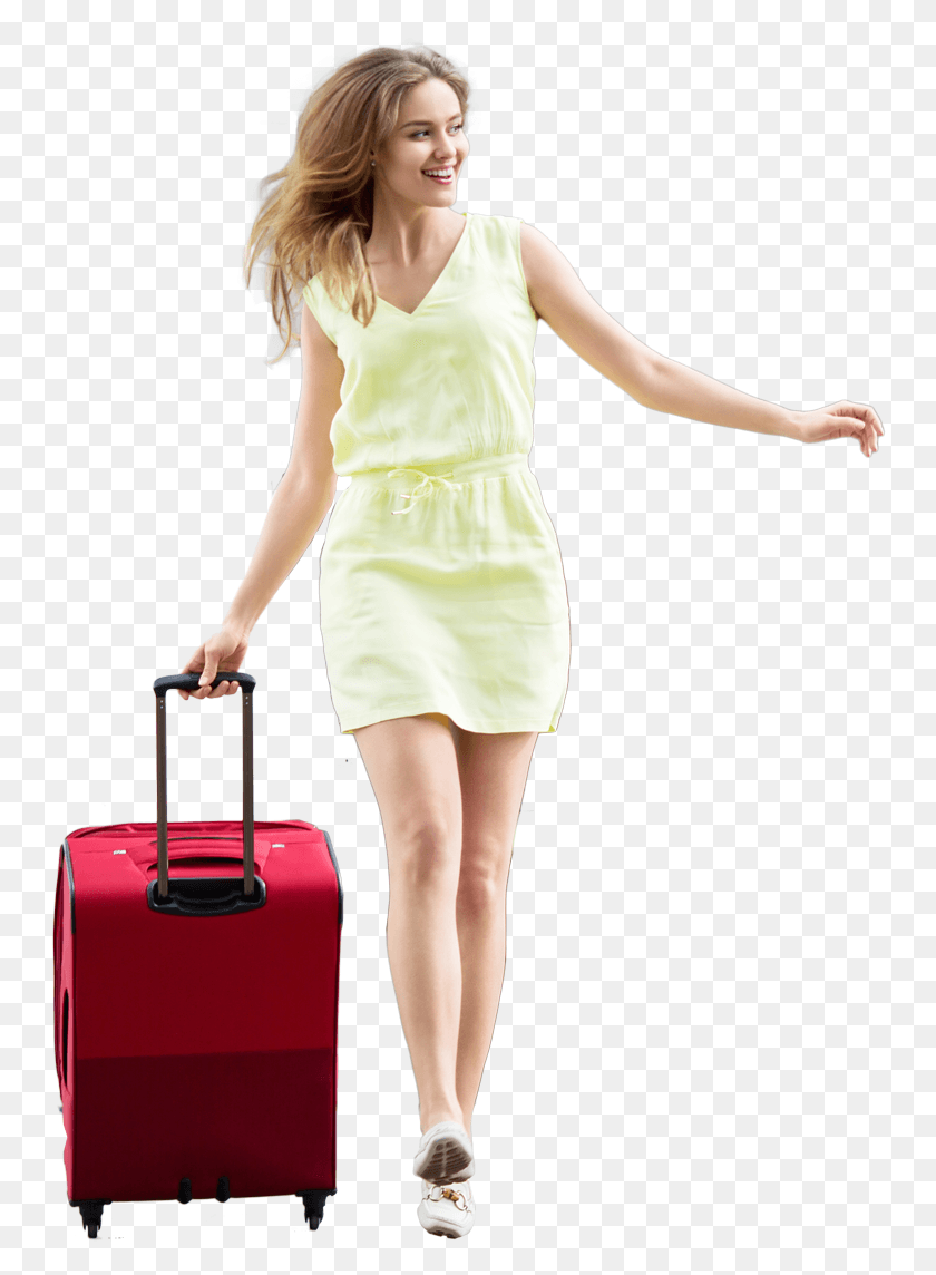 750x1084 Traveling Girl Image Travel, Clothing, Apparel, Person HD PNG Download