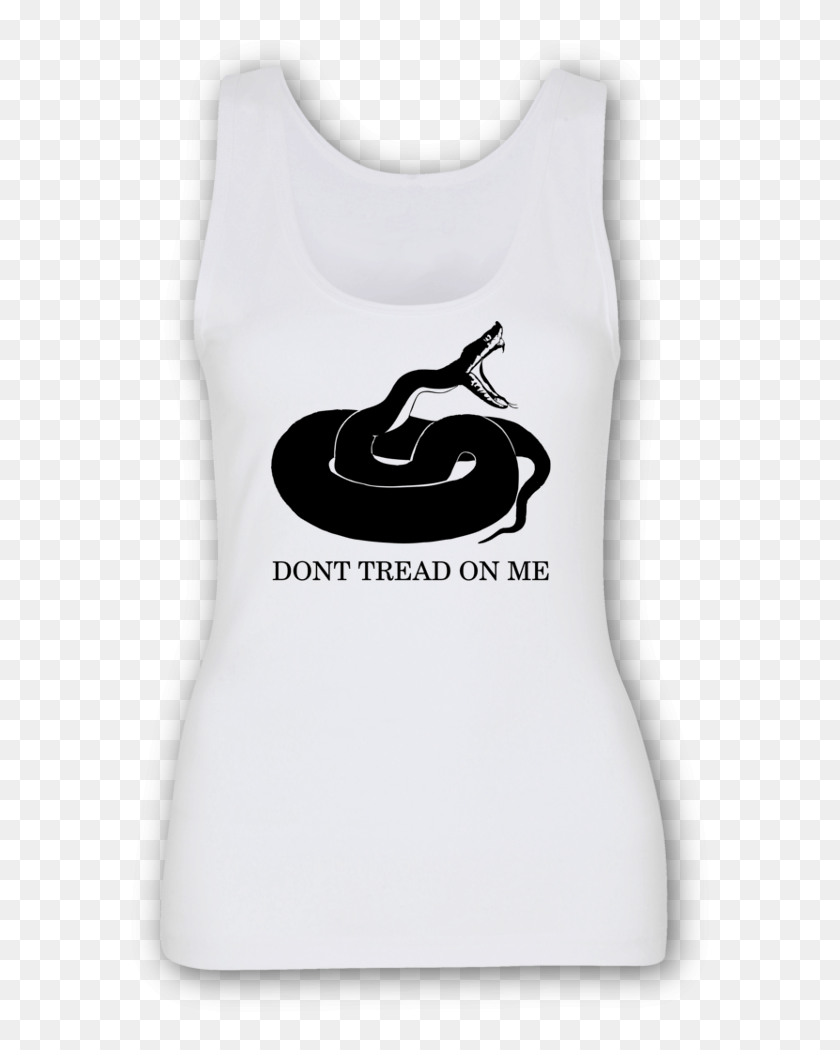 595x990 Tread On Me Active Tank, Clothing, Apparel, Tank Top HD PNG Download