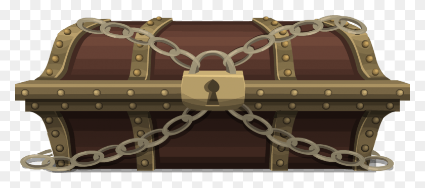 1000x402 Treasure Chest Chest, Lock, Gun, Weapon HD PNG Download