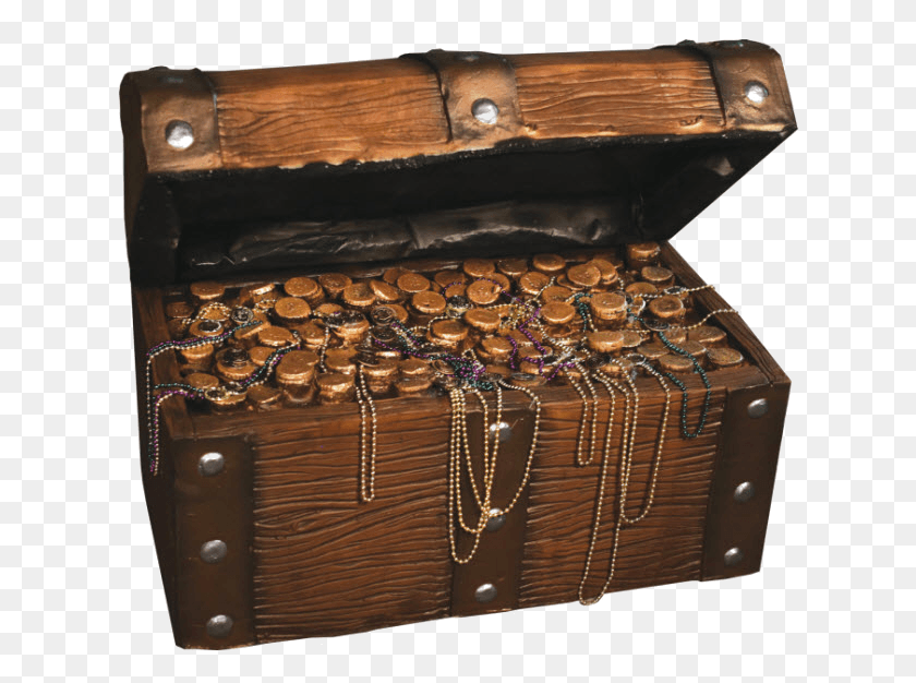 633x566 Treasure Chest Free Image Pirate Treasure Chest Prop, Treasure, Furniture, Cabinet HD PNG Download