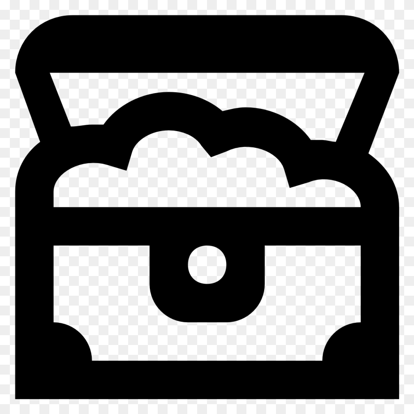 1335x1335 Treasure Chest Icon Open Treasure Chest Icon, Gray, World Of Warcraft HD PNG Download