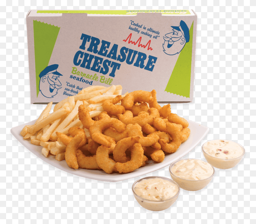 999x866 Treasure Chests Barnacle Bill39s Seafood Platter, Food, Fries, Snack HD PNG Download
