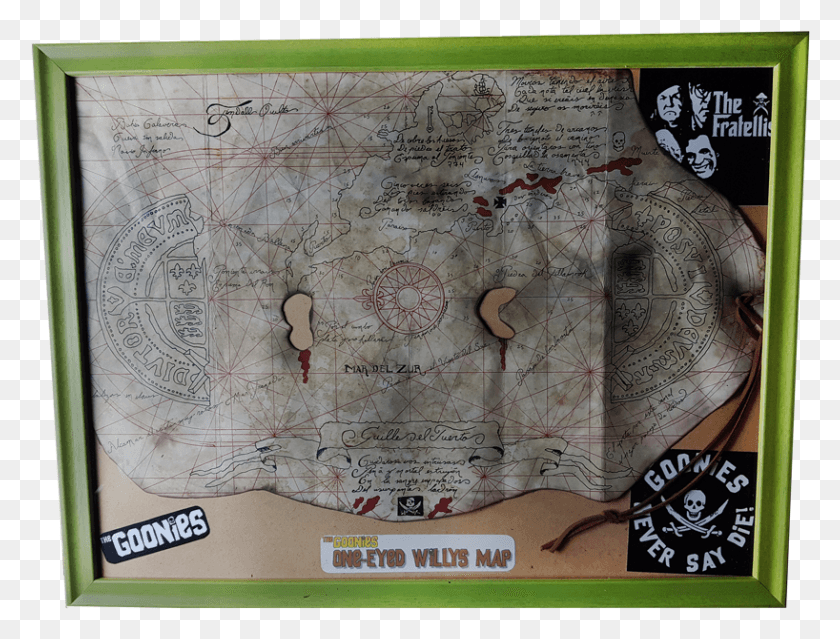 818x608 Treasure Map, Map, Diagram, Plot HD PNG Download