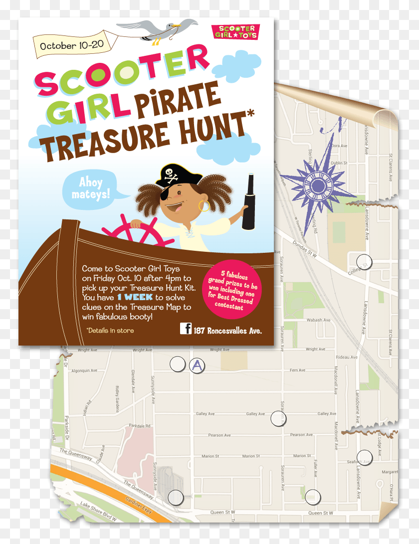 780x1031 Treasure Map By Thbthttt Illustration, Flyer, Poster, Paper HD PNG Download