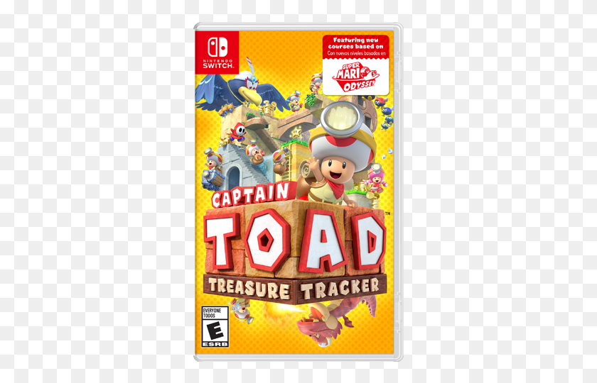 297x480 Treasure Tracker Box Art Captain Toad Nintendo Switch, Advertisement, Poster, Flyer HD PNG Download