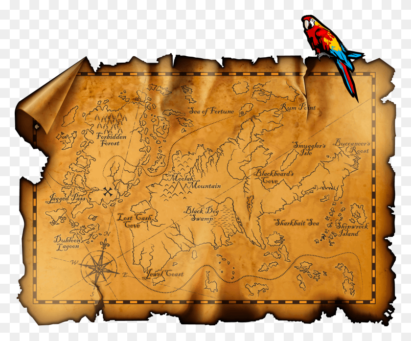 1926x1573 Сокровище Прозрачные Изображения Пиратская Карта Прозрачная, Сюжет, Текст, Диаграмма Hd Png Скачать