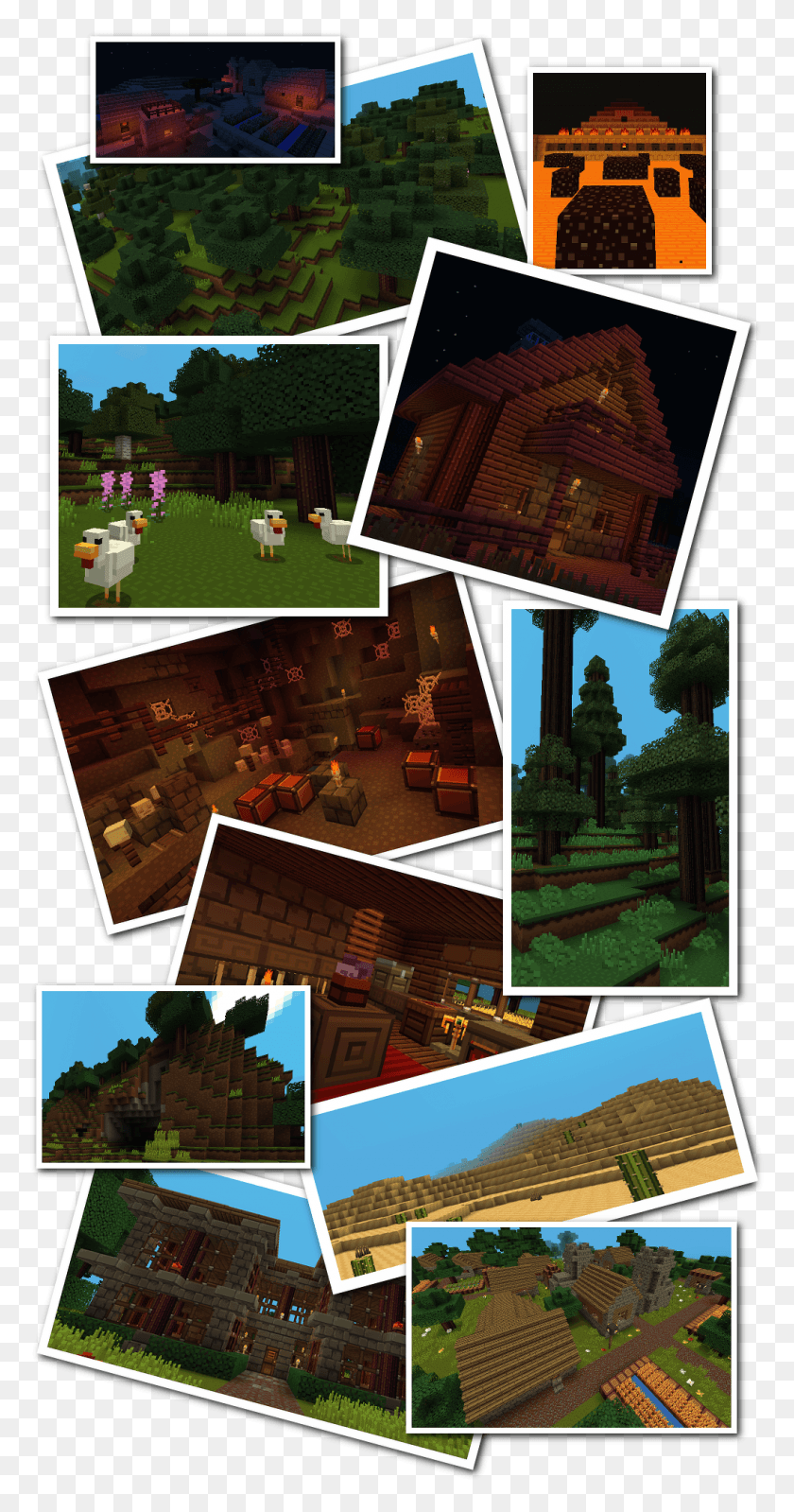 1027x2027 Tree, Minecraft, Person, Human HD PNG Download