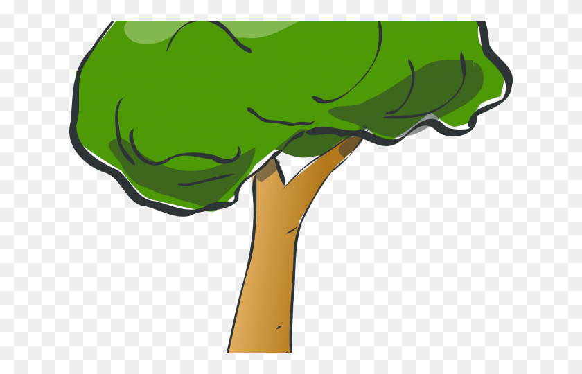 640x480 Tree Clipart Clipart Jungle Tree Tree Clipart Transparent Background, Plant, Green, Vegetable HD PNG Download