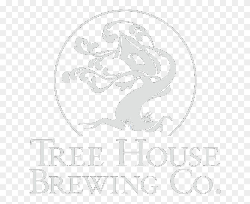 646x626 Descargar Png Tree House Brewing Co Logo Tree House Brewing Company Logo, Cartel, Publicidad, Dragon Hd Png