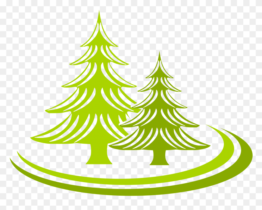 1264x996 Tree Logo Design Image Free Elements Christmas Tree, Plant, Ornament, Bonfire HD PNG Download
