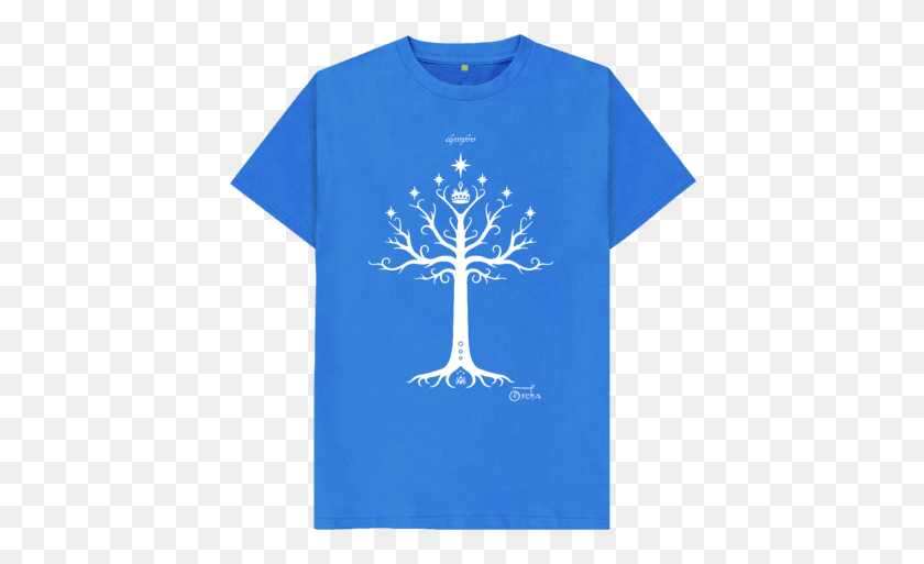 426x453 Tree Of Gondor Kids T Shirt Tree, Clothing, Apparel, T-shirt HD PNG Download