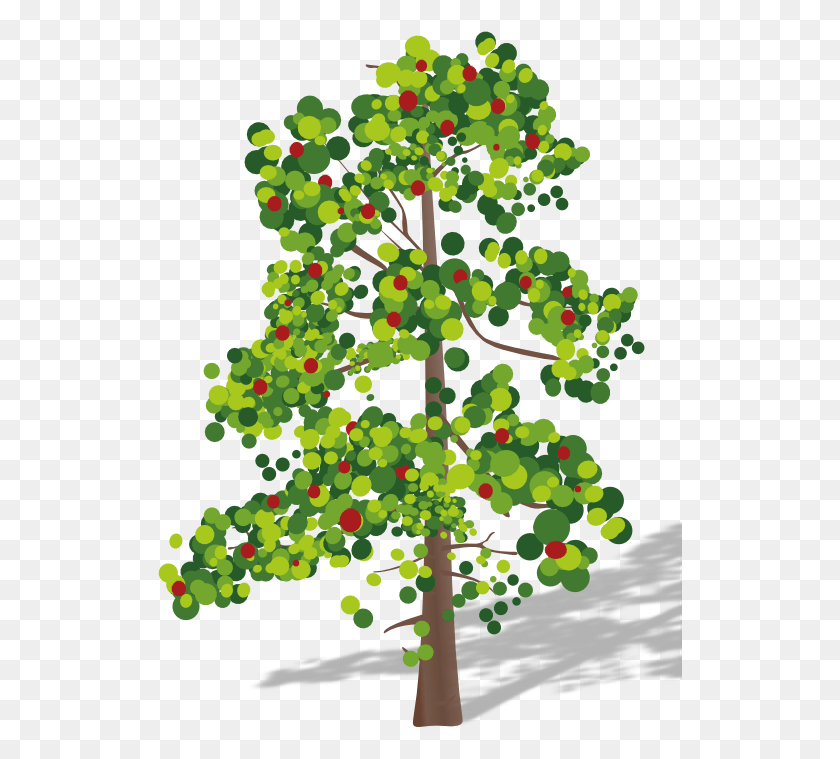 525x699 Tree Oxygen Carbon Dioxide Cycle Clipart, Plant, Ornament, Christmas Tree HD PNG Download