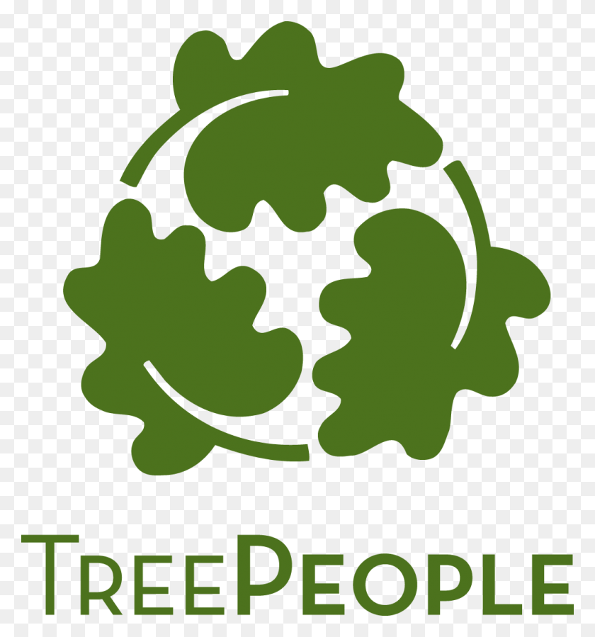 1028x1106 Логотип Некоммерческой Организации Tree People, Зеленый, Завод Hd Png Скачать