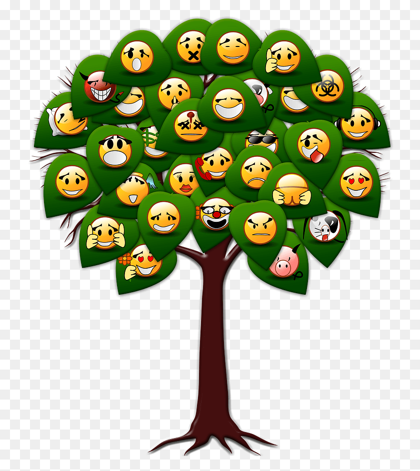 737x883 Tree Structure Smiley Emotions Tree, Toy, Angry Birds HD PNG Download