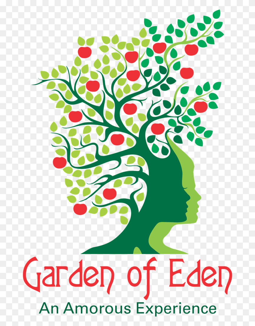 692x1015 Tree With Circles For Leaves Garden Of Eden Surat, Graphics, Poster HD PNG Download
