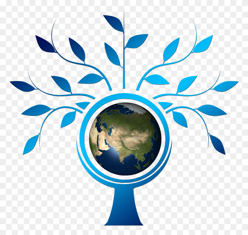 1241x1174 Tree With Leaves Cartoon, Outer Space, Astronomy, Universe HD PNG Download