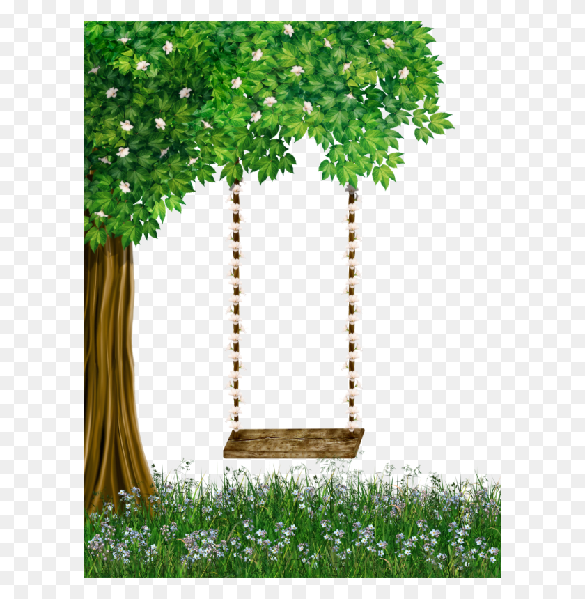 600x800 Tree With Swing Clipart, Plant, Vegetation, Outdoors HD PNG Download