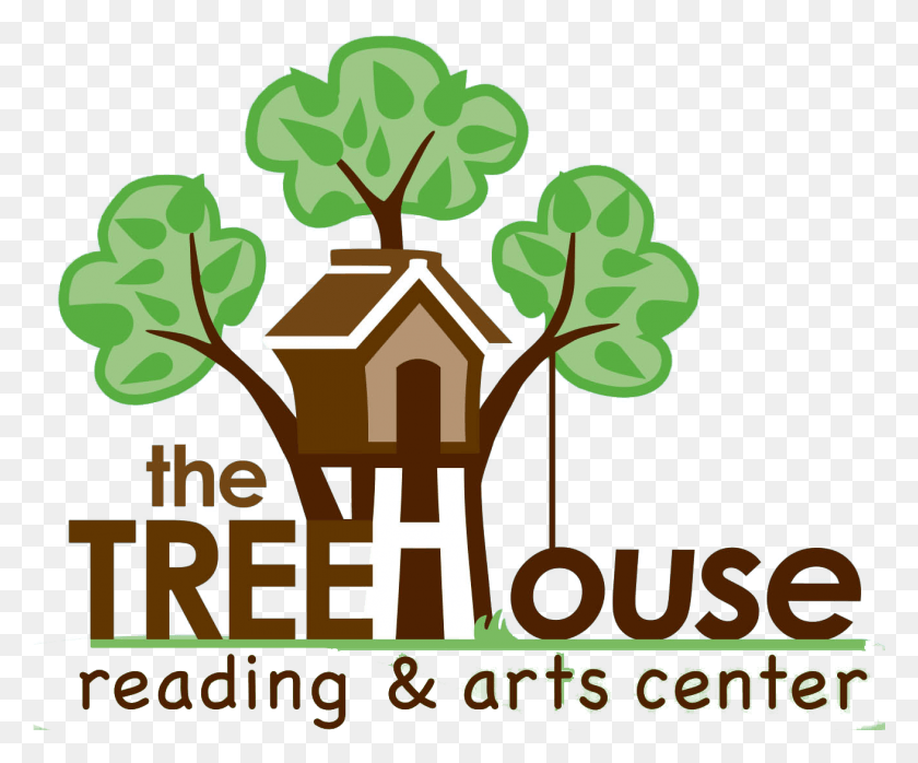 1311x1074 Логотип Книжного Магазина Treehouse, Растение, Текст, Плакат Hd Png Скачать