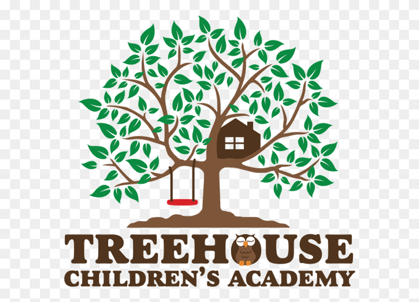 584x547 Treehouse Children39S Academy, Дерево, Растение, Растительность Hd Png Скачать