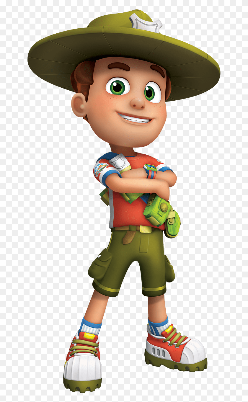 655x1302 Treehouse Tv Ranger Rob, Toy, Person, Human HD PNG Download