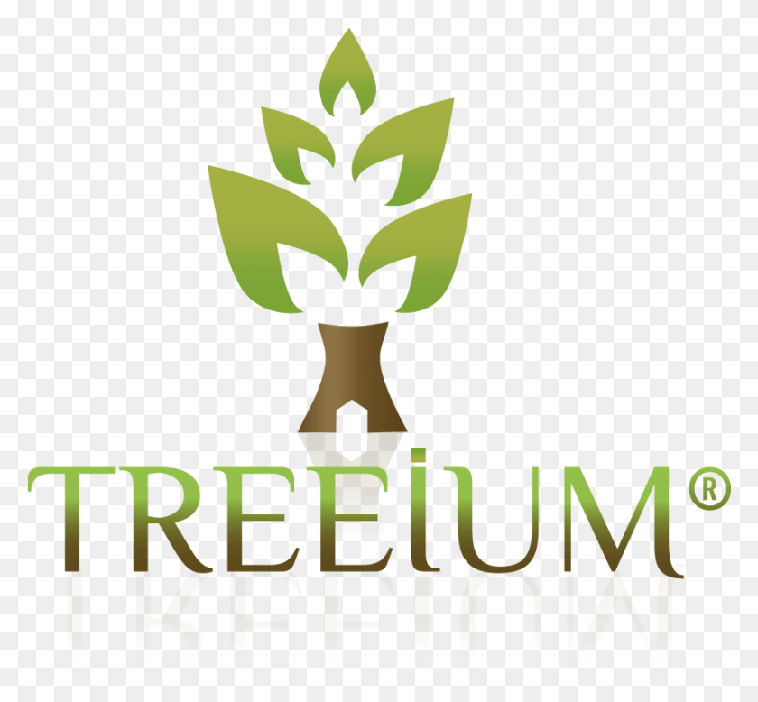 859x791 Treeium Incluido Entre 100 Ilustración Privada De Más Rápido Crecimiento, Planta, Símbolo, Hoja Hd Png