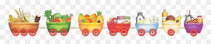 1702x258 Tren De Los Alimentos Storage Basket, Plant, Fruit, Food HD PNG Download