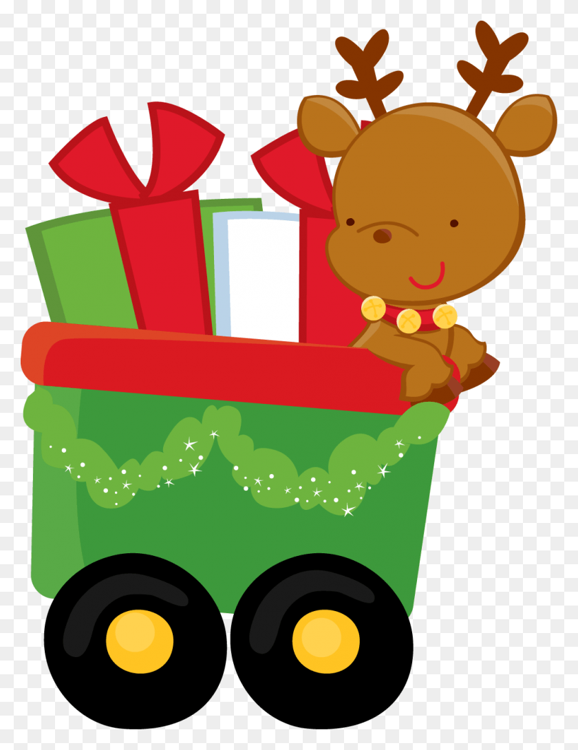 Descargar PNG Tren De Navidad Navidad Reno Navidad Cajas De Tren, Gift, Birthday Cake, Cake HD PNG