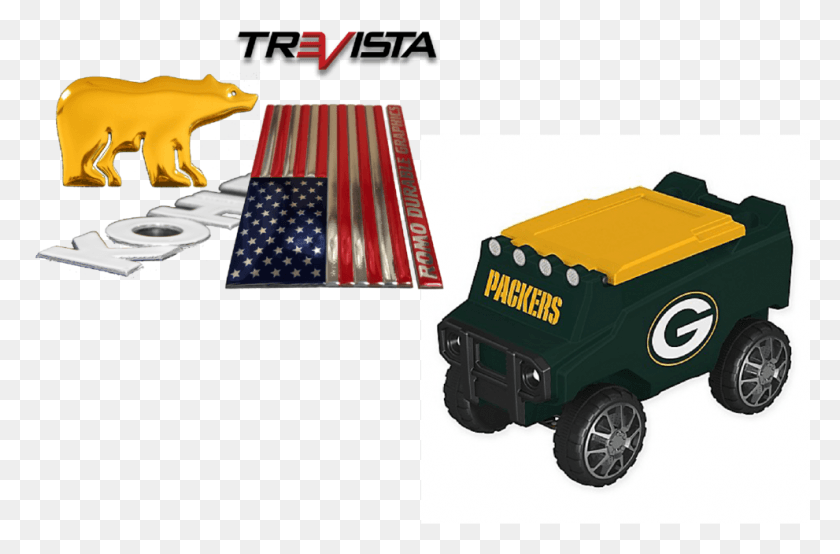 991x628 Trevista And Packer Cooler Green Bay Packers, Flag, Symbol, Wheel HD PNG Download