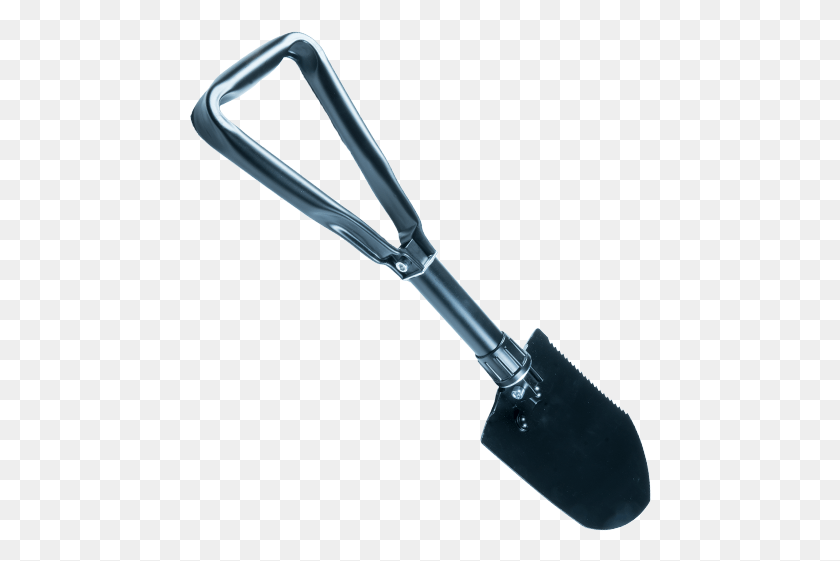 462x501 Tri Fold Shovel Shovel, Tool HD PNG Download