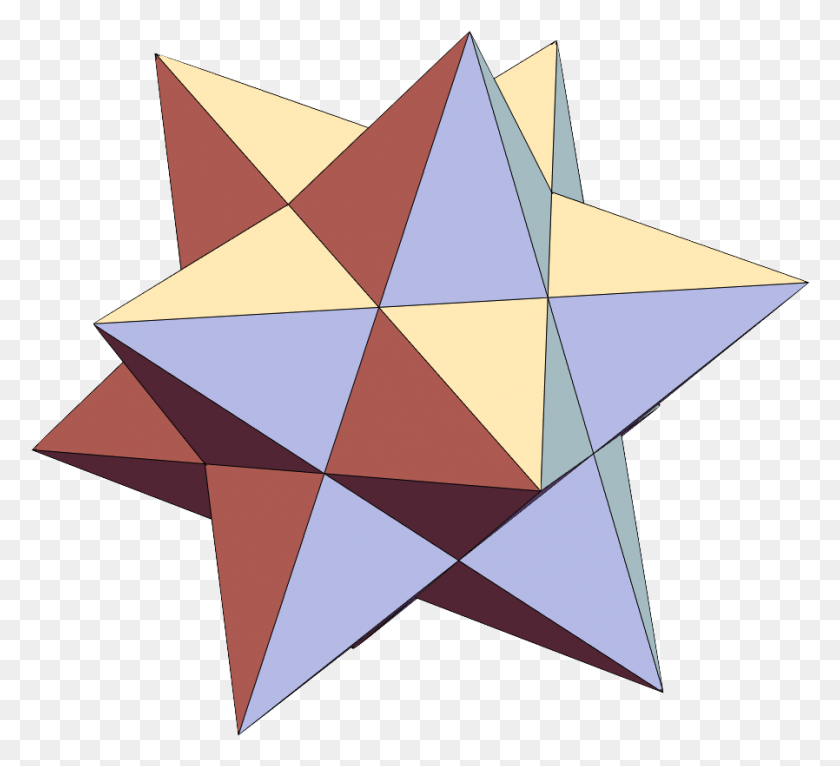 898x813 Triangle, Star Symbol, Symbol, Pattern HD PNG Download