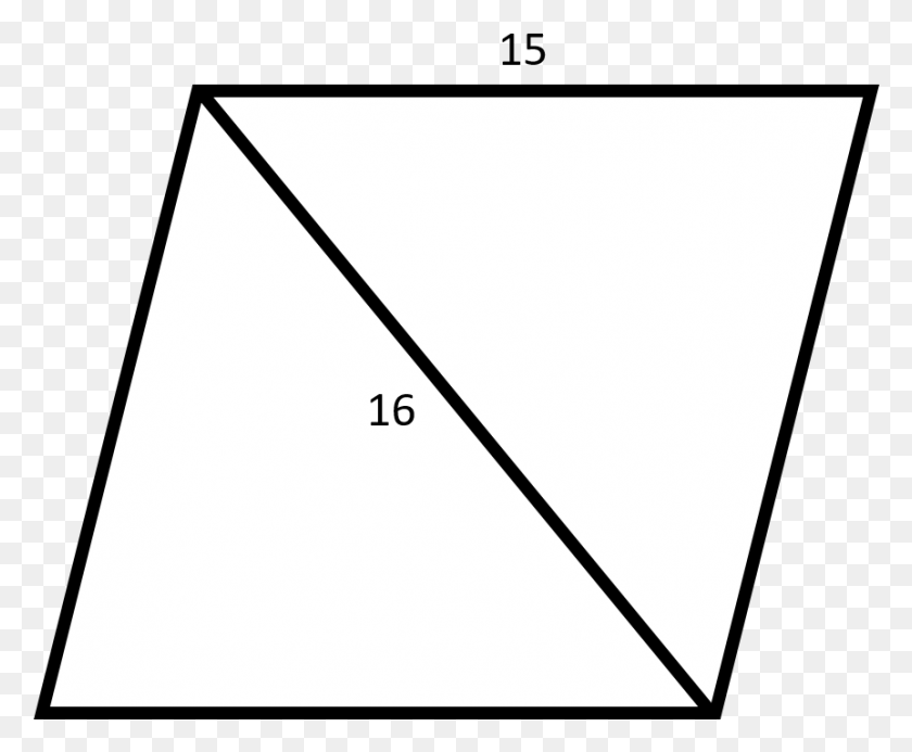 863x701 Triangle HD PNG Download